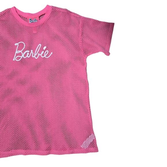 Barbie+Forever 21 Netted Mesh Tee - L - Picture 1 of 8